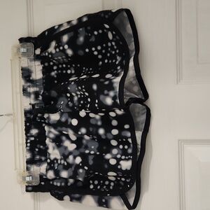 Stylish Black and White Women's Shorts